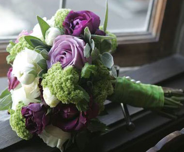 Wedding Flowers Purple