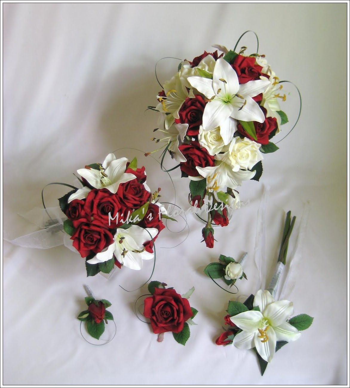 Wedding Flowers Roses And Lilies