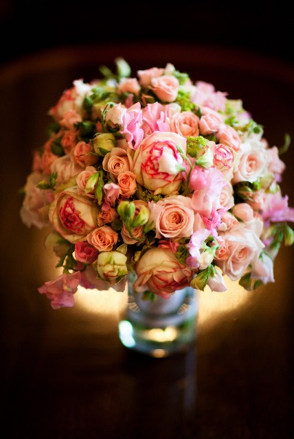 Wedding Flowers Roses Table