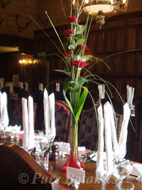 Wedding Flowers Roses Table