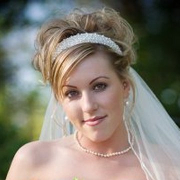 Wedding Hairstyles With Veil And Headband