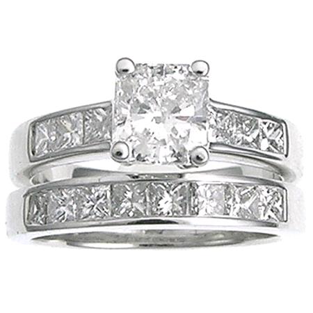 Wedding Rings For Women Princess Cut