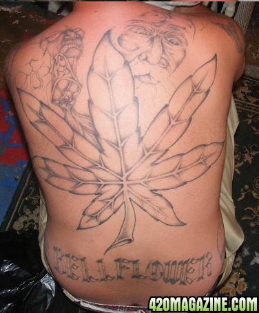 Weed Leaf Tattoos