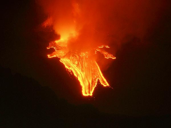 What Happens When Mt Etna Erupts